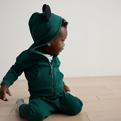 Disney's Mickey Mouse Baby Boy Bodysuit, Hoodie, & Pants 3-piece Set by Jumping Beans®