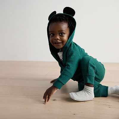 Disney's Mickey Mouse Baby Boy Bodysuit, Hoodie, & Pants 3-piece Set by Jumping Beans®