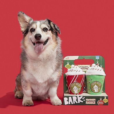 BARK Fa-la-la-la Lattes Dog Toy