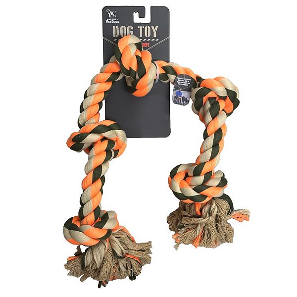 America's VetDogs Triple Knot Pet Toy - Multi