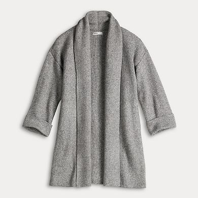 Women's Sonoma Goods For Life® Shawl Collar Duster Cardigan