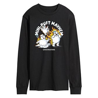 Men's Ghostbusters Frozen Empire Mini Pufts Long Sleeve Graphic Tee