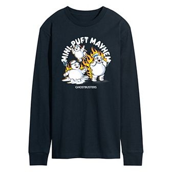 Men's Ghostbusters Frozen Empire Mini Pufts Long Sleeve Graphic Tee