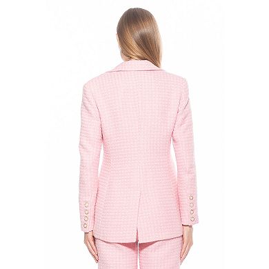 Women's ALEXIA ADMOR Myra Long Sleeve Tweed Blazer