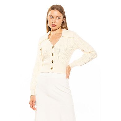 Women's ALEXIA ADMOR Hazel Cable Knit Cardigan