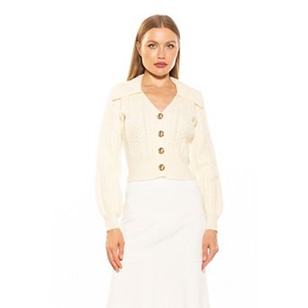 Women's ALEXIA ADMOR Hazel Cable Knit Cardigan