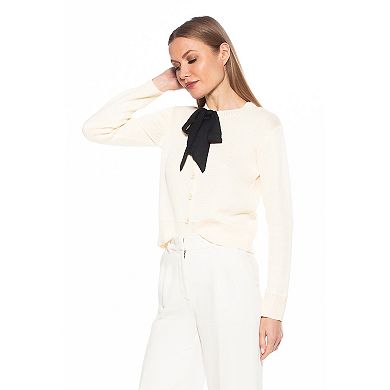 Women's ALEXIA ADMOR Calix Knit Cardigan with Bow Detail