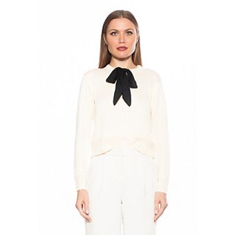 Women's ALEXIA ADMOR Calix Knit Cardigan with Bow Detail