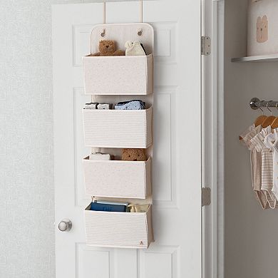 BabyGap by Delta Children 2-Pack Over the Door 4-Pocket Storage Organizer