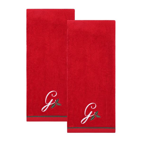 St. Nicholas Square® Monogram Hand Towel Set - G