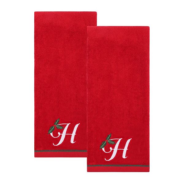 St. Nicholas Square® Monogram Hand Towel Set - H