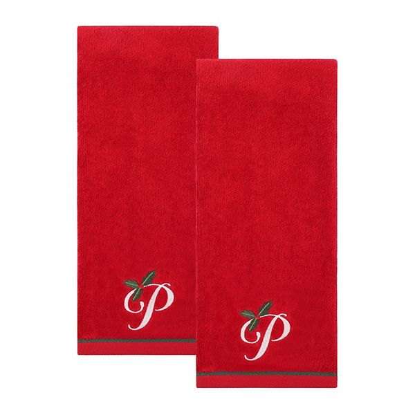 St. Nicholas Square® Monogram Hand Towel Set - P