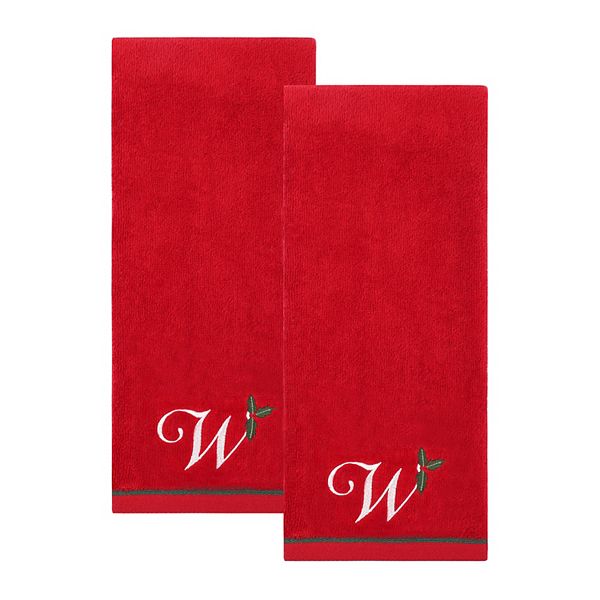 St. Nicholas Square® Monogram Hand Towel Set - W