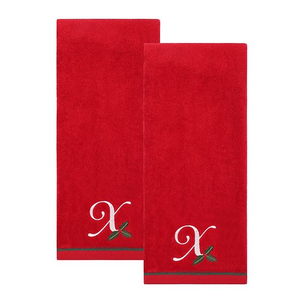 St. Nicholas Square® Monogram Hand Towel Set - X