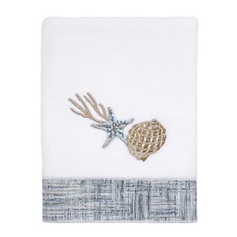 Avanti Stone Harbor White Hand Towel