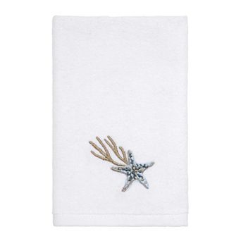 Avanti Stone Harbor White Fingertip Towel