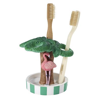 Avanti Flamingo Paradise Toothbrush Holder