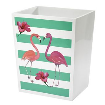 Avanti Flamingo Paradise Wastebasket