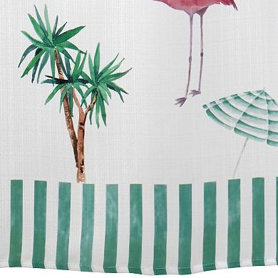 Avanti Flamingo Paradise Shower Curtain
