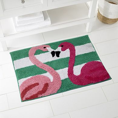 Avanti Flamingo Paradise Throw Rug