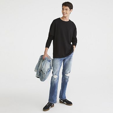 Men's Aeropostale Crewneck Long Sleeve Thermal Shirt