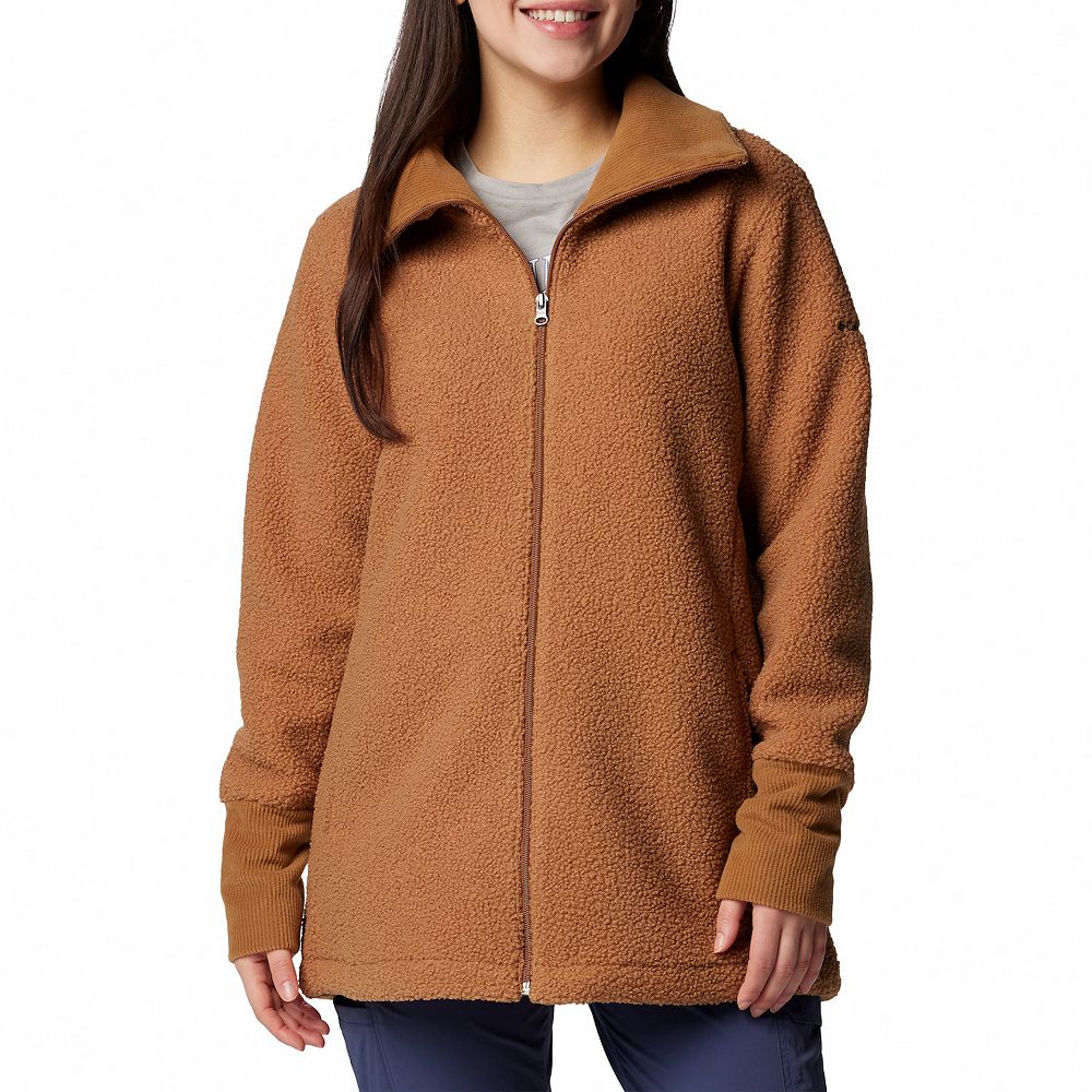 Women's Columbia Blue Point Creek Zip Front Fleece Jacket