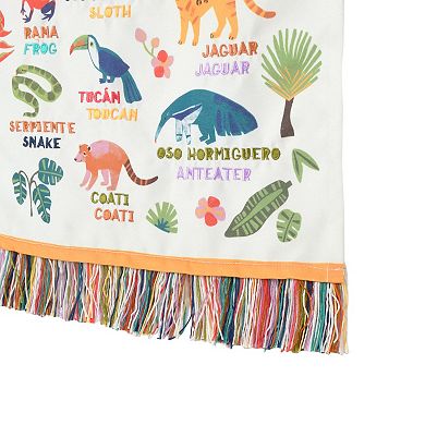 The Big One Animals of the Amazon Tapestry Wall Decor