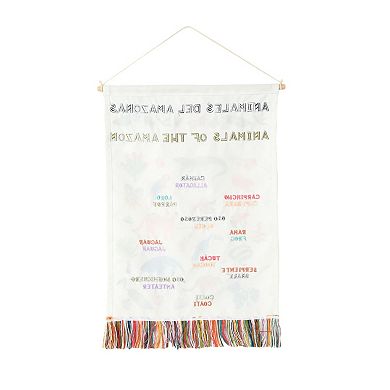 The Big One Animals of the Amazon Tapestry Wall Decor