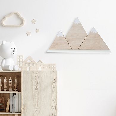 The Big One Minimalist Mountains Shelf Wall Decor