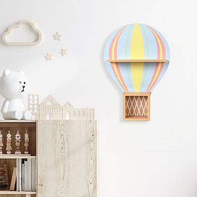 The Big One Hot Air Balloon Shelf Wall Decor