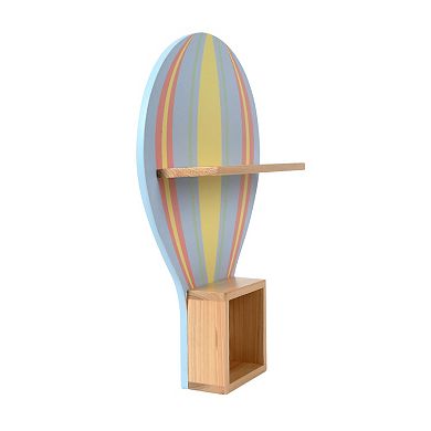 The Big One Hot Air Balloon Shelf Wall Decor
