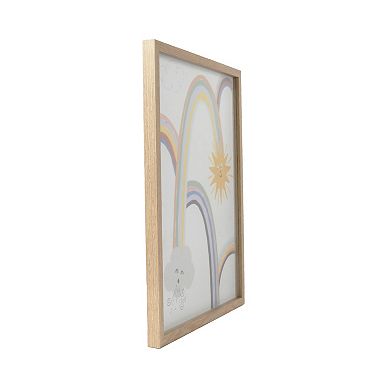 The Big One Framed Rainbow Affirmations Wall Decor