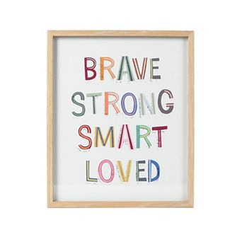 The Big One® Framed Rainbow Affirmations Wall Decor