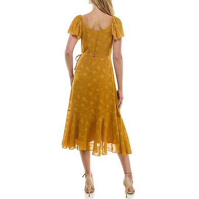 Women's Nanette Lepore Wrap Style Bella Dobby Dress