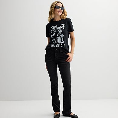 Women's Blondie NYC 1977 Concert Poster Graphic Tee