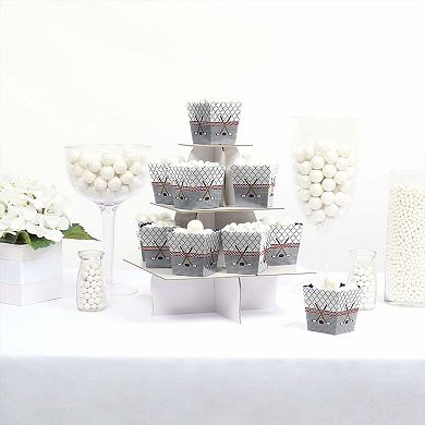Big Dot Of Happiness Shoots And Score Hockey Mini Favor Boxes Party Treat Candy Boxes 12 Ct