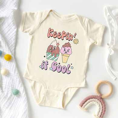 Keepin' It Cool Ice Cream Baby Bodysuit