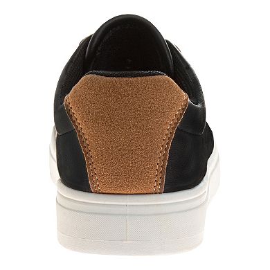 Beverly Hills Polo Club Boys' Lace-Up Faux Leather Sneakers