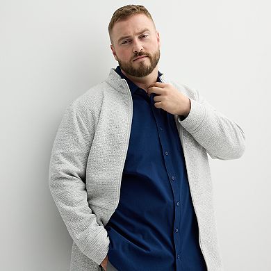 Big & Tall FLX Performance Untucked-Fit Long Sleeve Button Down Shirt
