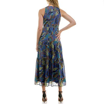 Women's Nicole Miller Criss Cross Halter Dress