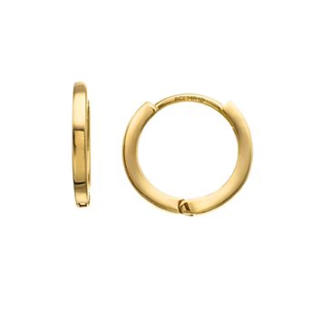 Karat Rush 14k Gold Huggie Earrings