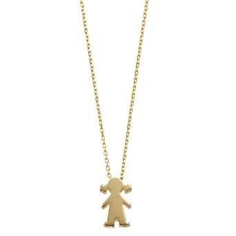 Karat Rush 14k Gold Girl Necklace