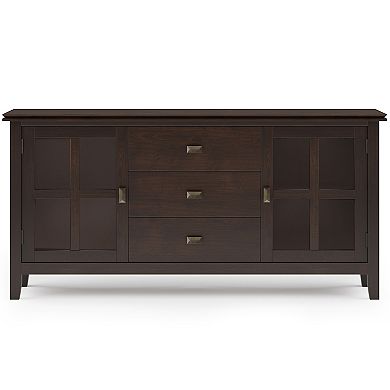 Simpli Home Artisan Large Sideboard Buffet Table