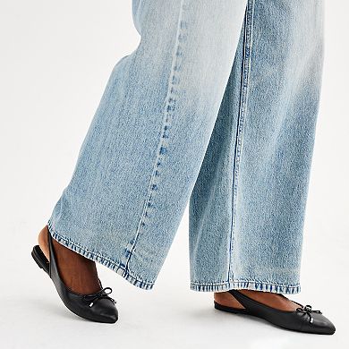 Juniors' SO® High Rise Ultra Wide Leg Jeans