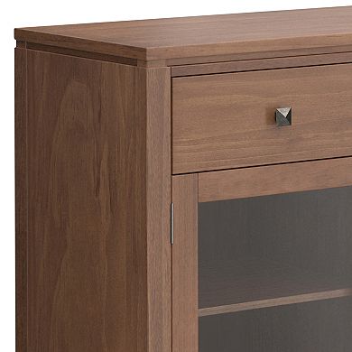 Simpli Home Cosmopolitan 3 Drawer Sideboard Buffet Table