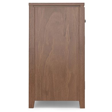 Simpli Home Cosmopolitan 3 Drawer Sideboard Buffet Table