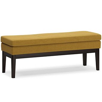 Simpli Home Carlson Ottoman Bench