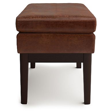 Simpli Home Carlson Small Ottoman Bench