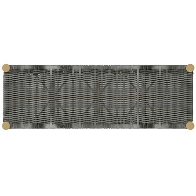 Simpli Home Dahlia Indoor / Outdoor Bench