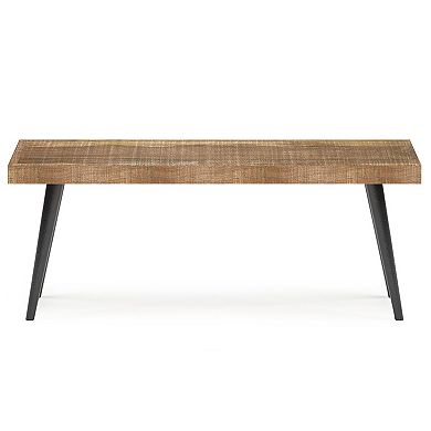 Simpli Home Durham Distressed Bench